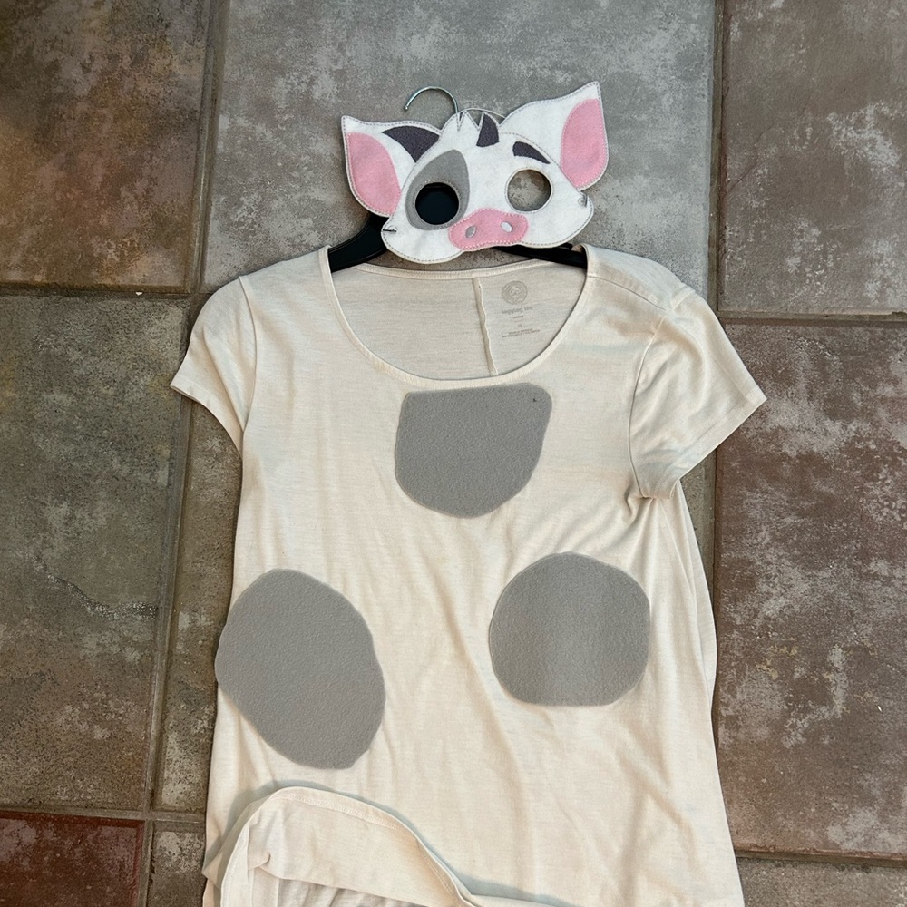 Pua from Moana costume and mask